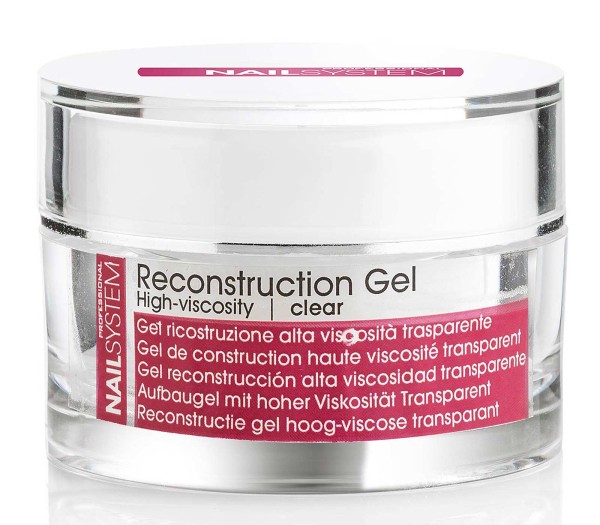 Rekonstruktion Gel, Rosa, Hellrosa, Hohe Viskosität, 30ml